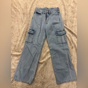 Old Navy Sky-Hi Wide Leg Jeans